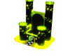 Neon Castle Throne Lime