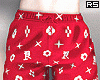 BEACH SHORTS RED