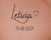 Tatto Leticia