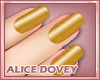 !AD! Nails Yellow Gold