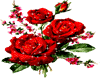 animated Glitter Roses