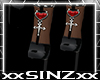 H- Halloween Cross Heels