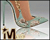 M69 Fern Floral Heels