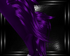 purple felina leg fur