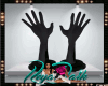 *D* Long Black Gloves