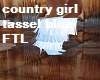 sexy country girl tassel