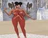 top et pant rouge