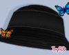 🦋 Black bucket hat