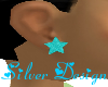 TB Star Glitter Earrings