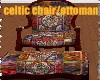 Celtic chair /ottoman