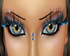 Blue Splash Eyelashes