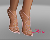 pink chrystal heels