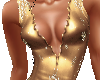 Gold Christmas gown
