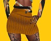 yellow new woll skirt