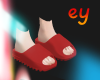 ey red sandals