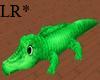 Lt Green Alligator Float