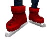 RED ICE SKATE BOOTS