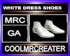 WHITE DRESS SHOES