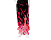 Red flame Pants