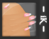 [iK] Pink Danity Nails