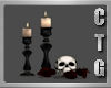 CTG  SKULL AND CANDLES