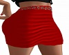 Office Skirt Red