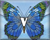 V-Butterflies (2) *Blue*