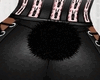 Black Easter Bunny Tail