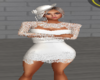 Lace White Minidress