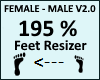 Feet Scaler 195% V2.0