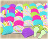 ~Colorful~ Play Pillows