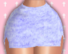 Blue Knit Skirt