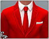 Bright Red Suit