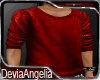 [Devia] Male Sweater-Red