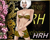 HRH Tube & Skirt Gold