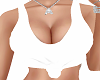 White Tied CropTop
