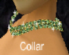 *M Collar emer  n gold