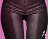 A| Latex Pants Black