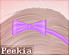 ❖ Kiki Hair Bow Purple