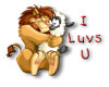 ~Oo Luvs You Lion Lamb