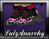 Pink Skull Boots