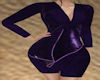 Purple Velvet Dress RL