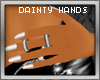 !B Dainty Hands Silver