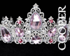 !A pink queen crown