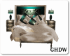 GHDW Tan/Green Bed