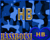 [HB]BANDANA NAVY BLUE HB