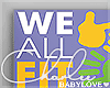 ❤ We All Fit Poster
