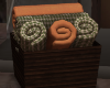 Autumn Towel Basket