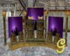 Luxury Golden Throne Set