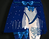 Christmas Skirt Blue